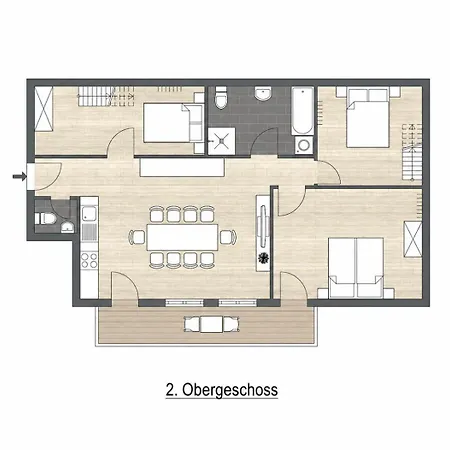 Aycatcherhomes - Mira I Old Town I 3br Loft I 9 Guests Appartement
